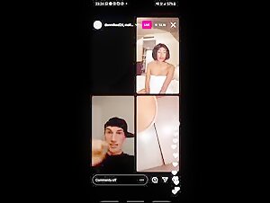 Porno lesbo in diretta su Instagram